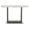 Rina Marble Console Table Grey