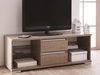 Rio Mocha Oak TV Unit with Shelves & Drawers