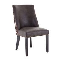 Rodeo Dining Chair - Variations Available (Colour: Brown)