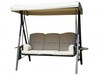 Roma 3 Seater Garden Swing With Canopy