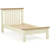 Sandringham Oak and Cream Single Bed Frame