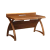 Santiago Laptop Table Walnut Finish 130 cm