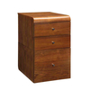 Santiago Walnut Drawers High Pedestal