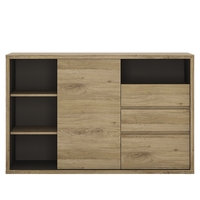 Shetland Sideboard 1 Door 3 Drawer Wooden