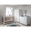 Siena 3 Piece Room Set - White & Beech