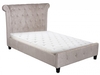 Sienna Fabric Bed in Light Mink