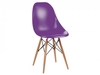 Spider Purple Pair of Polypropylene Dining Chairs