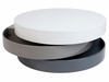 Spiral Rotating Storage White & Grey Coffee Table