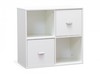 Stompa Uno White 2 Door Cube Unit