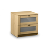 Strada 2 Drawer Bedside
