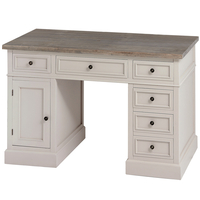 Studley Shabby Chic Desk Mushroom Grey