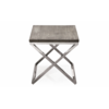 Tephra Dark Wood Lamp Table