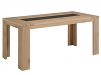 Titan Natural Oak Rectangular Extending Dining Table