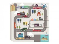 Transportation Printed Canvas