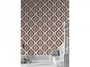 Trippy Purple & Mocha Geometric Wallpaper