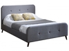 Tucana Fabric Ash Grey Bed