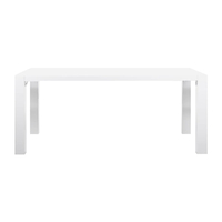 Twister White High Gloss Dining Table 6 Seater