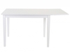 Unlo White Lacquered Extendable Dining Table