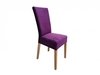 Vermont Purple Velvet Pair of Fabric Dining Chairs