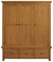Vermont Triple Wardrobe