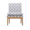 Victor Patterned Accent Chair