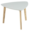Vitis Lamp Table Light Grey Lacquered & Ash