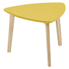 Vitis Lamp Table Yellow Lacquered & Ash