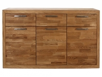 Willow Oak 3 Door 3 Drawer Sideboard