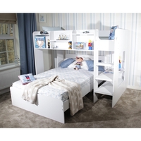 Wizard L Shaped Triple Sleeper Bunk Bed