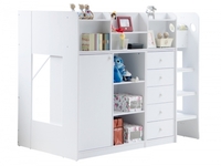 Wizard White High Sleeper Storage Station
