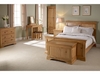 Worthing Solid American White Oak 5 Drawer Narrow Chest