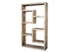 Yoga Straight Light Walnut Wide Bookcase