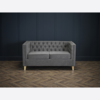 York 2 Seater Sofa Grey