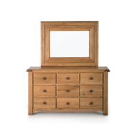 York Semi Solid Oak Mirror