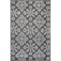 Zara Hand-Tufted Wool Rug (Rug Size: 120 x 170,  Colour: Black)