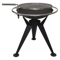 La Hacienda Wood Burning Firepit and Grill