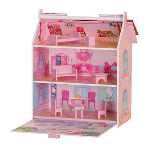 Plum Hove Wooden Dolls House
