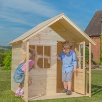 TP Toys Forest Cabin Wooden Playhouse