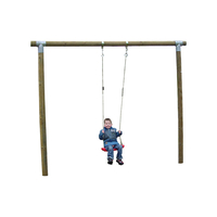 Tuin Paula Wooden Swing Set