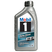 Mobil 1 Turbo Diesel 0W40 Fully Synthetic Engine Oil 1L