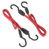 Sealey 760mm Flat Bungee Cord Set 2pc