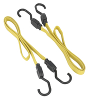 Sealey 910mm Flat Bungee Cord Set 2pc