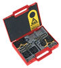 Sealey Petrol Engine Al-Fi Camshaft Setting Plate Kit - Fiat 1.8 16v,  2.0,  2.4 20v - Belt Drive