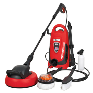 Sealey Pressure Washer 110bar with TSS & Rotablast Nozzle 230V with Accessory Kit