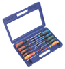 Sealey Screwdriver Set with Carry-Case 11pc GripMAX®