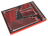 Sealey Tool Tray with Specialised Spanner Set 44pc