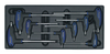 Sealey Tool Tray with T-Handle TRX-Star Key Set 8pc