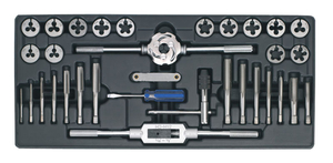 Sealey Tool Tray with Tap & Die Set 33pc