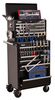 Sealey Topchest & Rollcab Combination 15 Drawer with Ball Bearing Runners - Black & 147pc Tool Kit