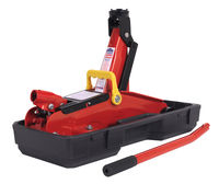 Sealey Trolley Jack 2tonne Short Chassis with Storage Case